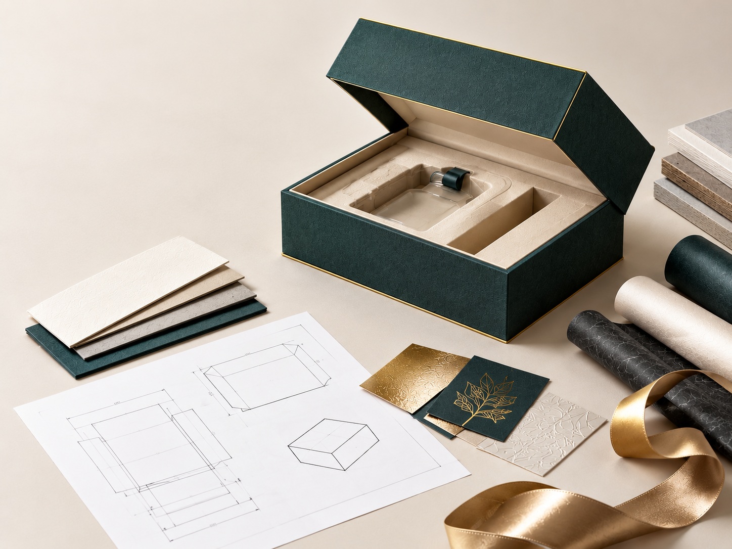 The Geometric Revolution of Sustainable Perfume Box